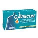 Gaviscon Chewable Tablets Peppermint Heartburn & Indigestion Relief 48 Pack