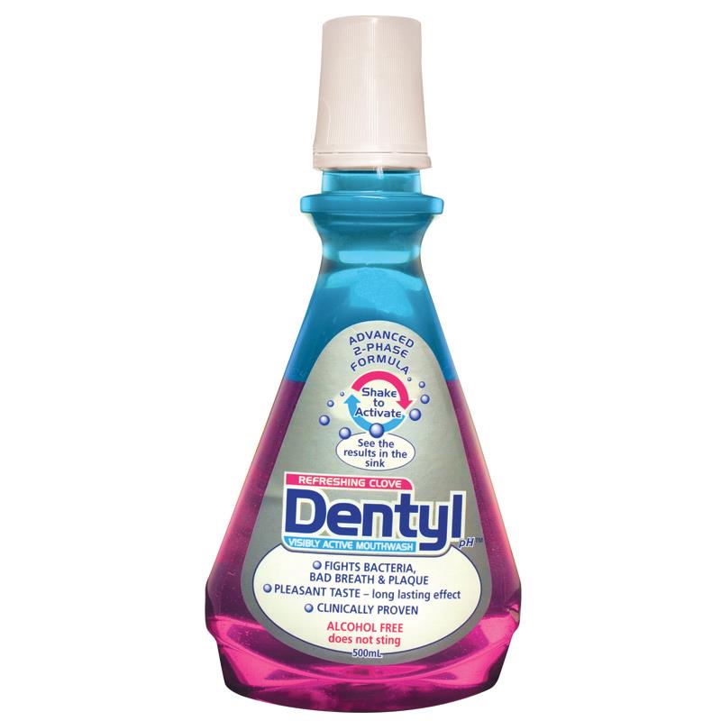 Buy Dentyl Refreshing Clove Mouthwash 500ml Online At Chemist Warehouse®