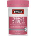 Swisse Teenage Ultivite Women's Multivitamin 60 Tablets