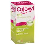 Coloxyl 120mg 100 Tablets Filmcoat