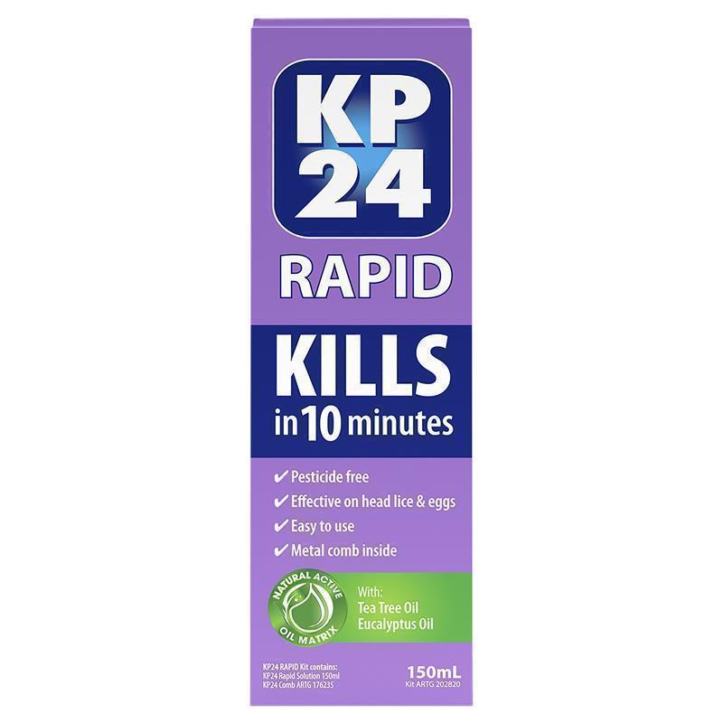 Buy Kp24 Rapid 10 Minute Head Licenit Solution 150ml Online At Epharmacy®