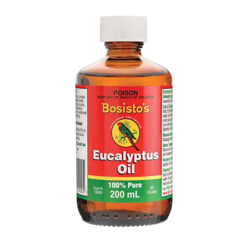 Bosistos Eucalyptus Oil 200mL