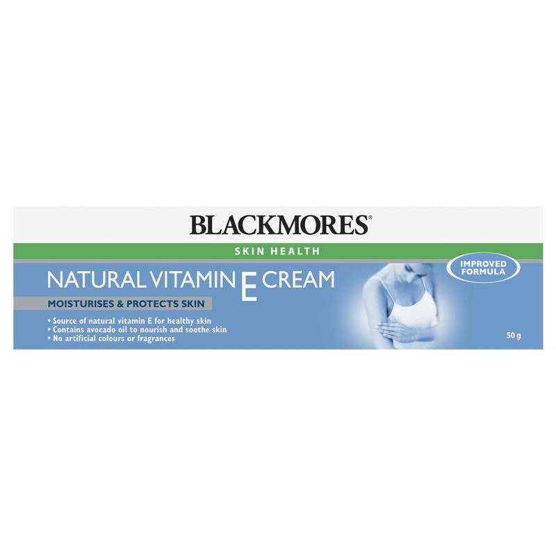 Buy Blackmores Natural Vitamin E Cream 50g Online at Warehouse®