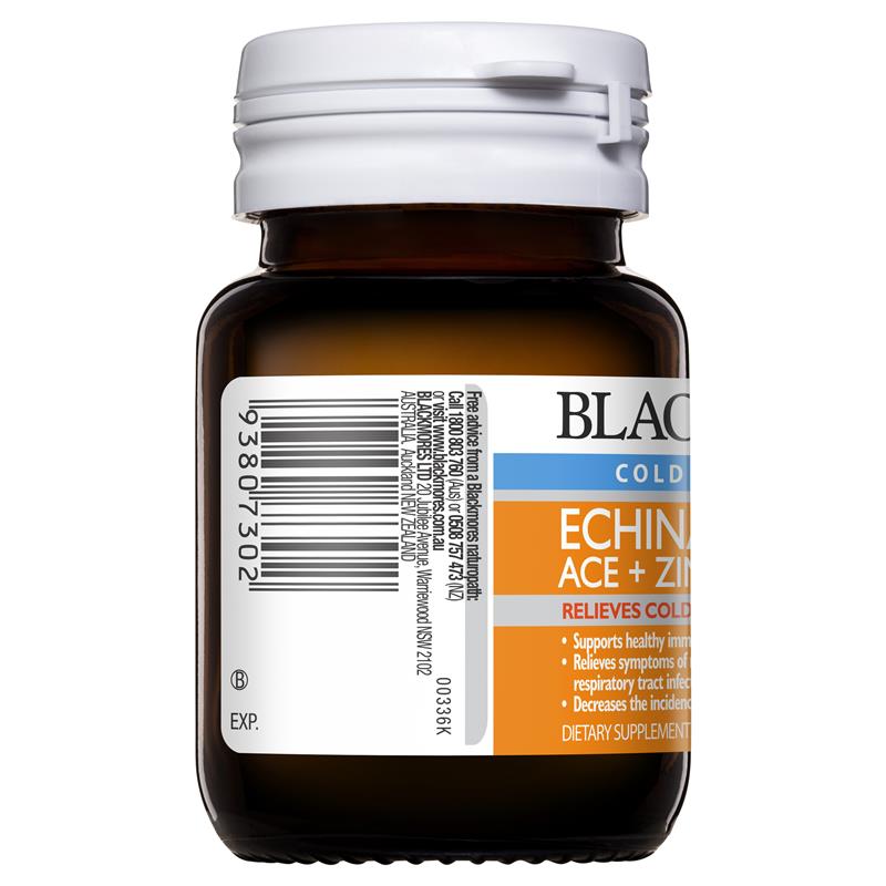 Buy Blackmores Echinacea ACE + Zinc 30 Tablets Online at Chemist Warehouse®