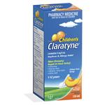 Children's Claratyne Allergy & Hayfever Relief Syrup For Kids Peach Flavour 150mL