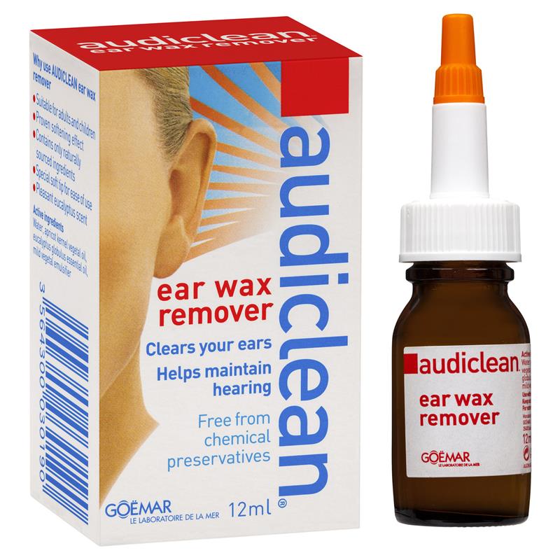 Buy Audiclean Ear Wax Remover 12ml Online at Chemist ...