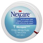 Nexcare Micropore Gentle Paper Tape White 12.5mm x 9.14m