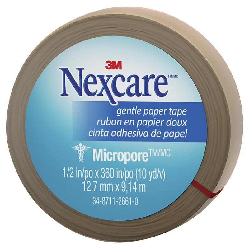 Nexcare Paper Tape, Gentle, Non-Irritating, 20 Yd Value Pack, Bandages