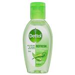 Dettol Refresh Liquid Hand Sanisiter 50mL Healthy Touch Antibacterial 