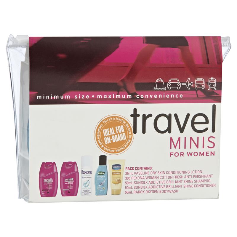 Buy Travel Minis For Women 5 Piece Online at Chemist Warehouse®