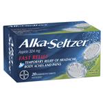 Alka-Seltzer Lemon-Lime Effervescent tablets 20 Pack