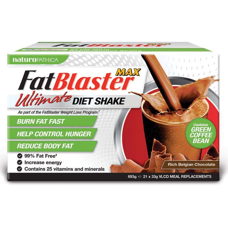 Buy Naturopathica FatBlaster VLCD Ultimate Chocolate Shake 21 Sachets