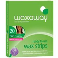 Buy Waxaway Ready To Use Wax Face 20 Strips Online at Chemist Warehouse®