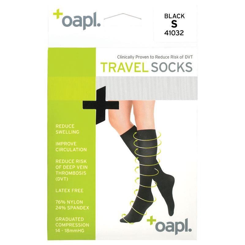 Buy Oapl 41032 Travel Socks Black Small Online at Chemist Warehouse®