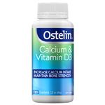 Ostelin Calcium & Vitamin D - D3 for Bone Health + Immune Support - 130 Tablets