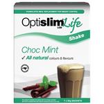 OptiSlim Life Shake Choc Mint 50g x 7