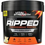 VitalStrength Hydroxy Ripped Workout Protein Powder 3Kg Vanilla