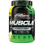 VitalStrength Pro-Muscle Plus Weight Gainer 1Kg Vanilla