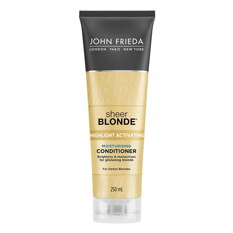 Buy John Frieda Sheer Blonde Highlight Activating Moisturizing Conditioner  Lighter 250mL Online at Chemist Warehouse®