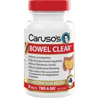 Buy Carusos Quick Cleanse Bowel Clear 30 Tablets Online at Chemist