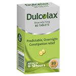 Dulcolax 5mg Tablets - Laxatives for Constipation Relief - 80 Pack