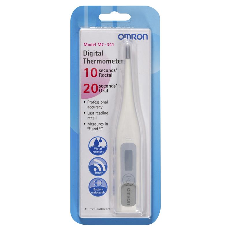 Omron MC341 10 Second Read Thermometer 