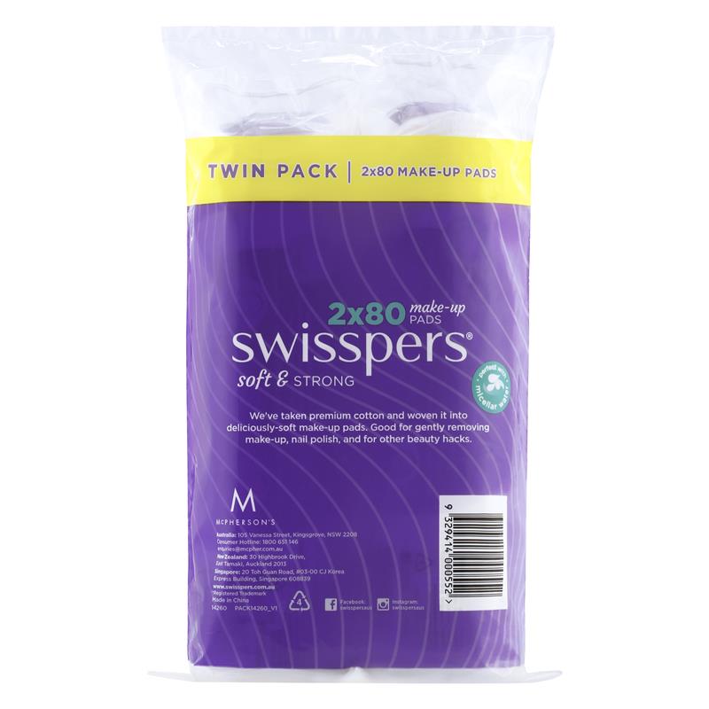 Buy Swisspers Make Up Rounds Twin Online at Chemist Warehouse®