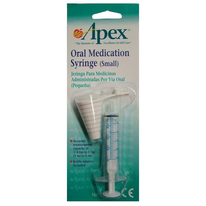 Buy Apex Oral Medication Syringe with Adapter Online at Chemist Warehouse®