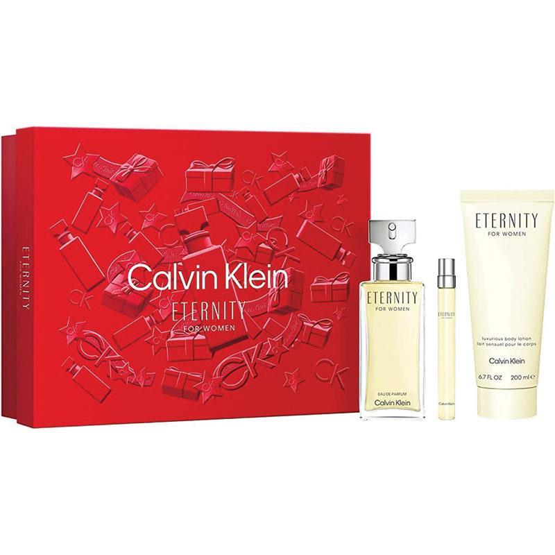 Buy Calvin Klein Eternity for Women Eau de Parfum 50ml Spray 3 Piece Gift  Set Online at Chemist Warehouse®