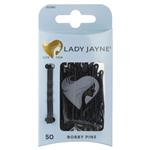 Lady Jayne Bobby Pins, Black, 4.5 Cm, Pk50