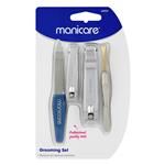 Manicare Grooming Set - Manicure & Pedicure 4 Pce.
