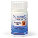 Martin & Pleasance Tissue Salts Comb 12 General Tonic 125 Tablets