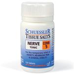 Tissue Salts Comb 5 Nerve Tonic 125 Tablets