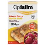 Optislim 100 Calorie Snack Mixed Berry Muffin Bars 6 x 40g