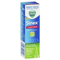 Buy Vicks Sinex Aloe Nasal Spray 15ml Online At Chemist Warehouse®