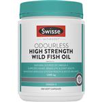 Swisse Ultiboost Odourless High Strength Wild Fish Oil 1500mg 200 Capsules