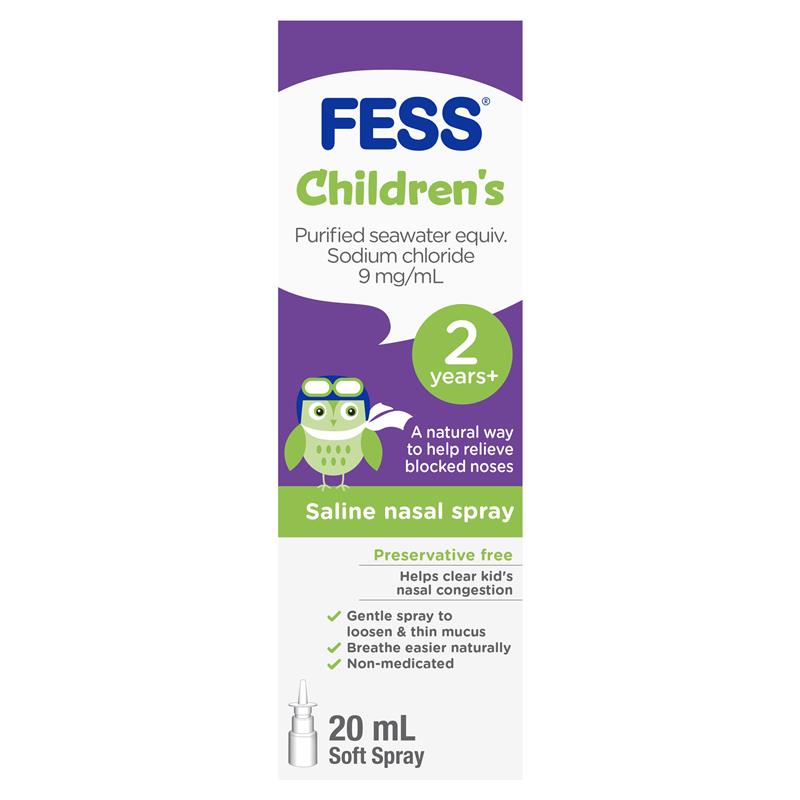 children's fess saline nasal spray