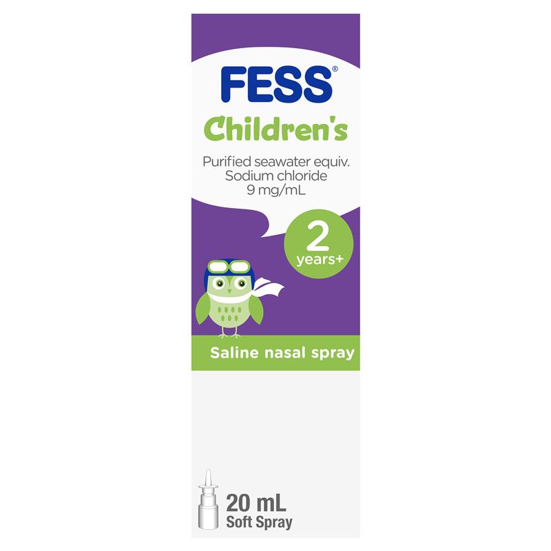 children's fess saline nasal spray