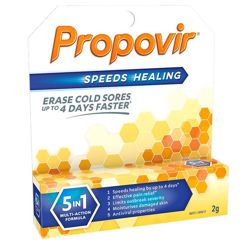 Propovir Cold Sore Ointment 2g At Chemist Warehouse - Best Diy Cold Sore Treatment