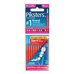 Piksters Inter Brush Size 4 Pack 10 (red)