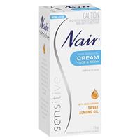 Buy Nair Hair Removing Cream Sensitive Skin 75g Online at Chemist ...