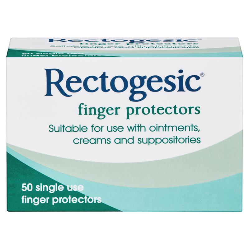 Buy Rectogesic Finger Protectors 50 Online at Chemist Warehouse®