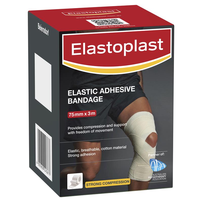 Buy Elastoplast Sport Elastic Adhesive Bandage 7.5CMX 3.00M Online at  Chemist Warehouse®