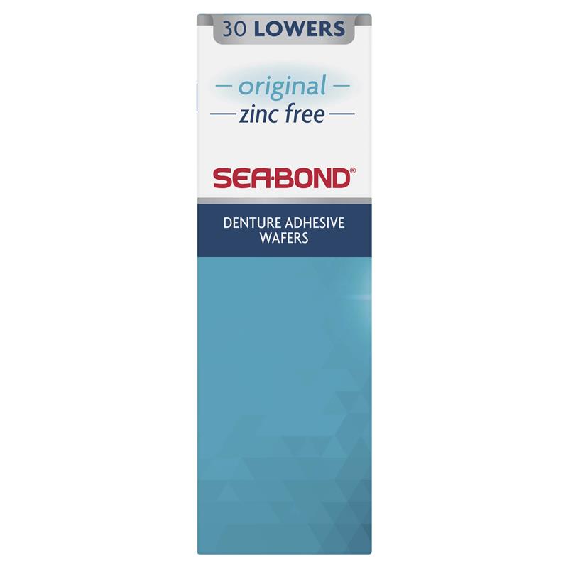 Buy Sea Bond Denture Adhesive Lowers 30 Online at Chemist Warehouse®