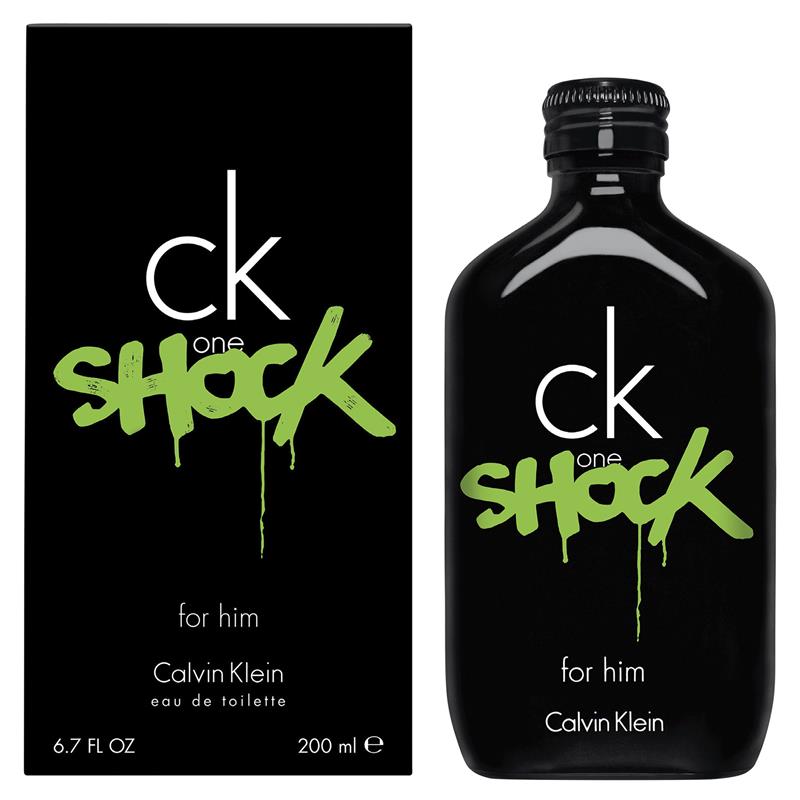 Buy Calvin Klein One Shock for Him 200ml Online at My Beauty Spot