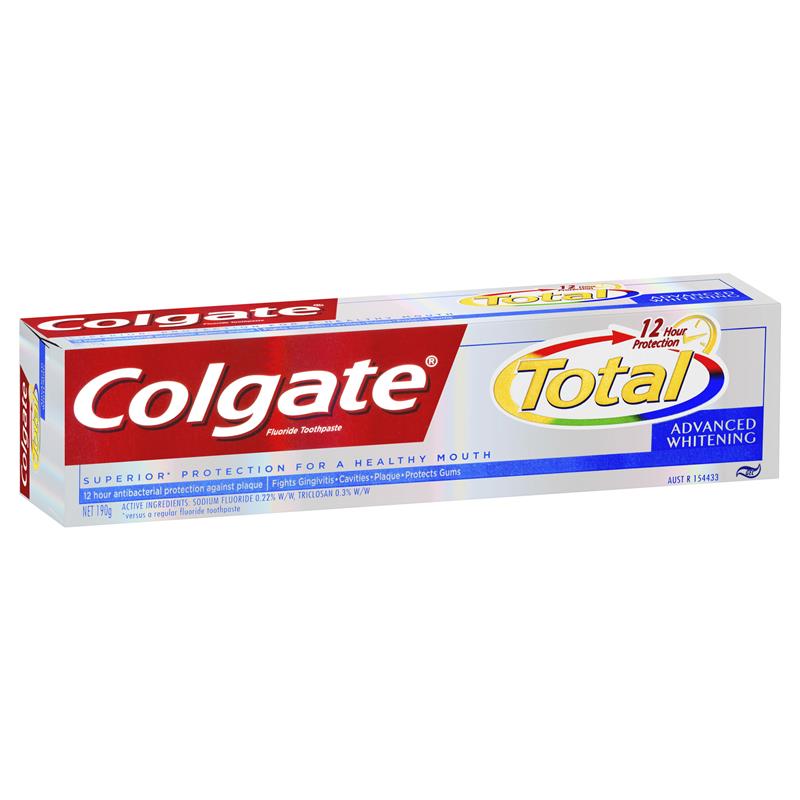 Colgate Total Toothpaste Whitening 190g