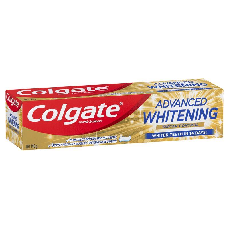 Colgate Whitening Tartar Toothpaste 190g