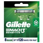 Gillette Mach 3 Sensitive 8 Pack