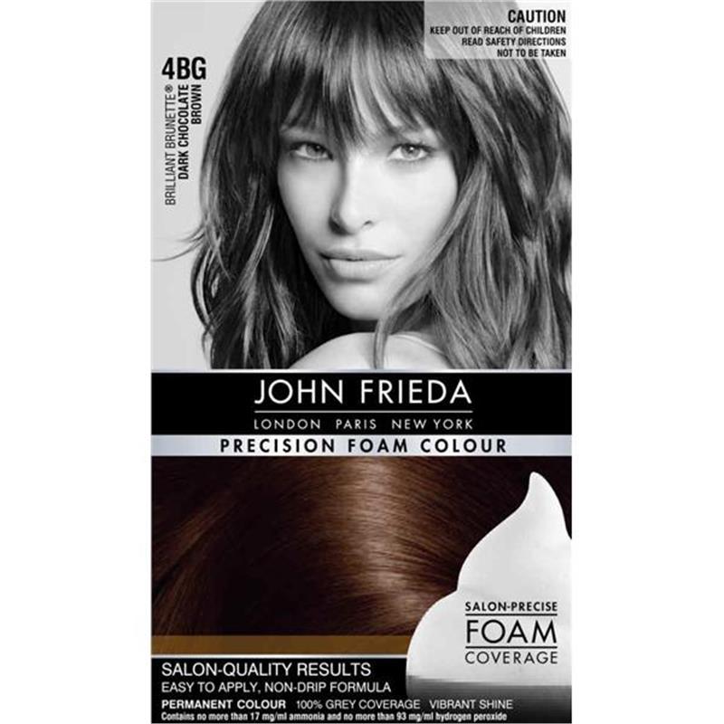 Buy John Frieda Precision Foam Colour 4bg Dark Chocolate Brown