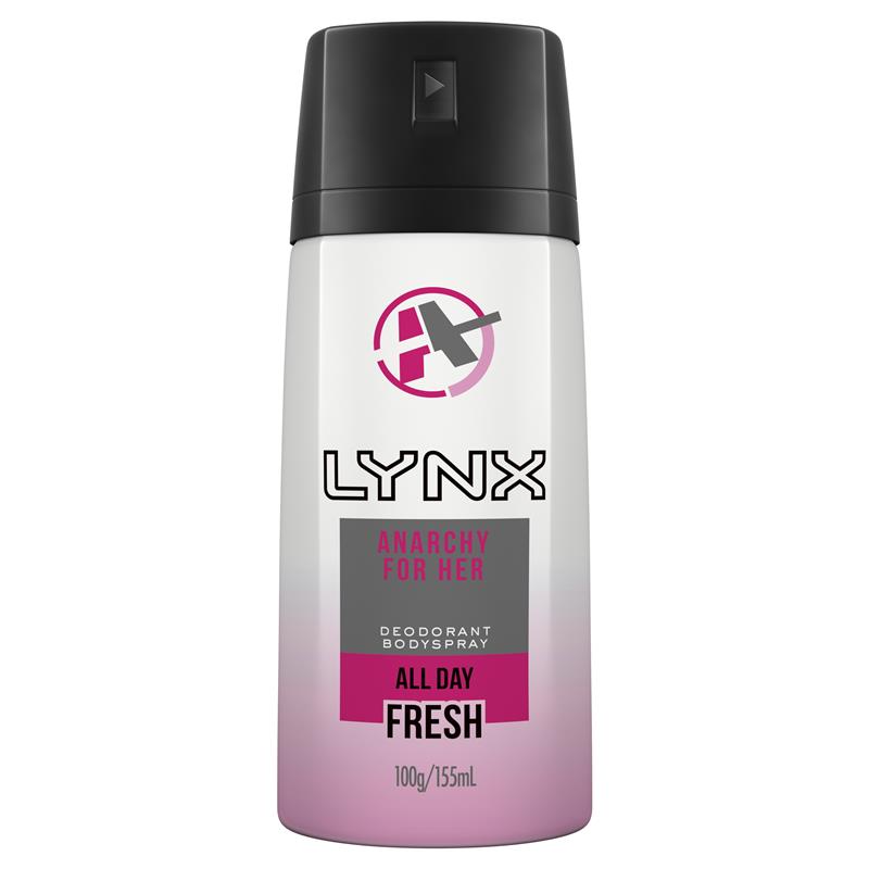 Lynx for Women Deodorant Aerosol Anarchy 100g